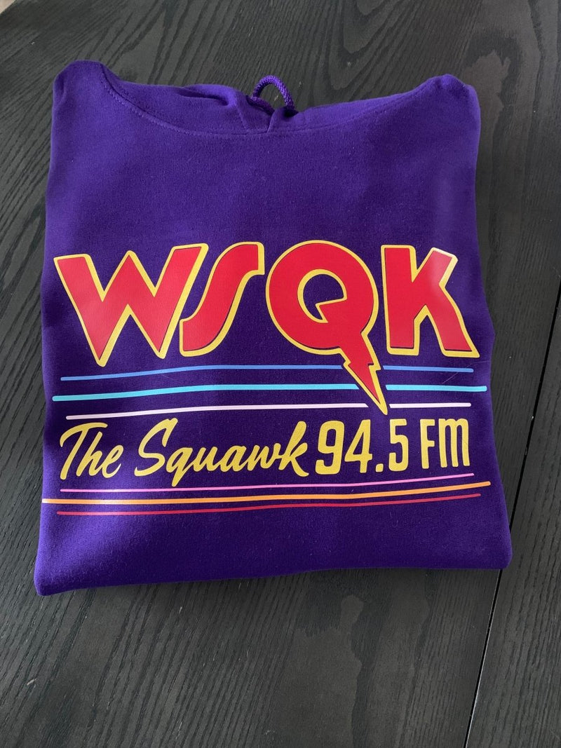 Stranger Things - L'Atelier 9¾  hoodies mauve avec logo wsqk  station de radio