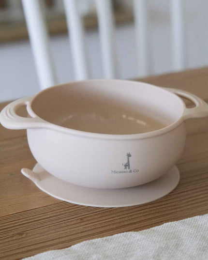 Bol en silicone à succion