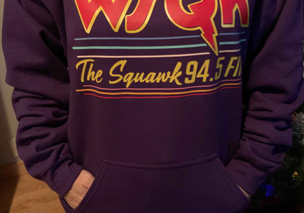 Hoodie Stranger Things WSQK - Édition Hawkins Radio Station - Confort Premium