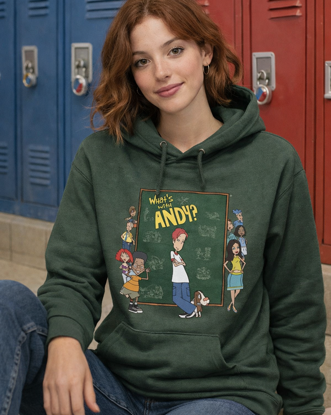 What's with Andy? — Hoodie pour fans de la série