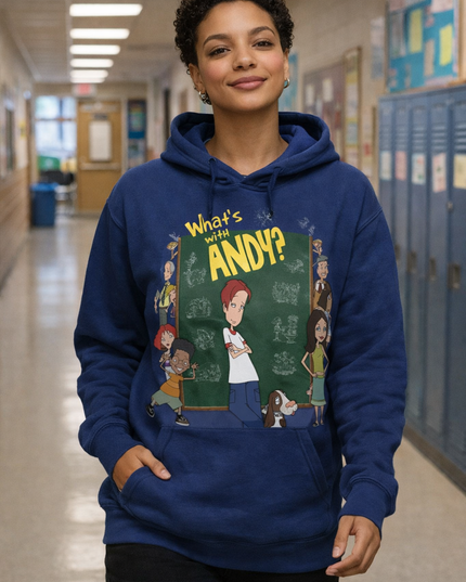 What's with Andy? — Hoodie pour fans de la série