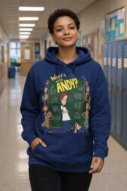 What's with Andy? — Hoodie pour fans de la série