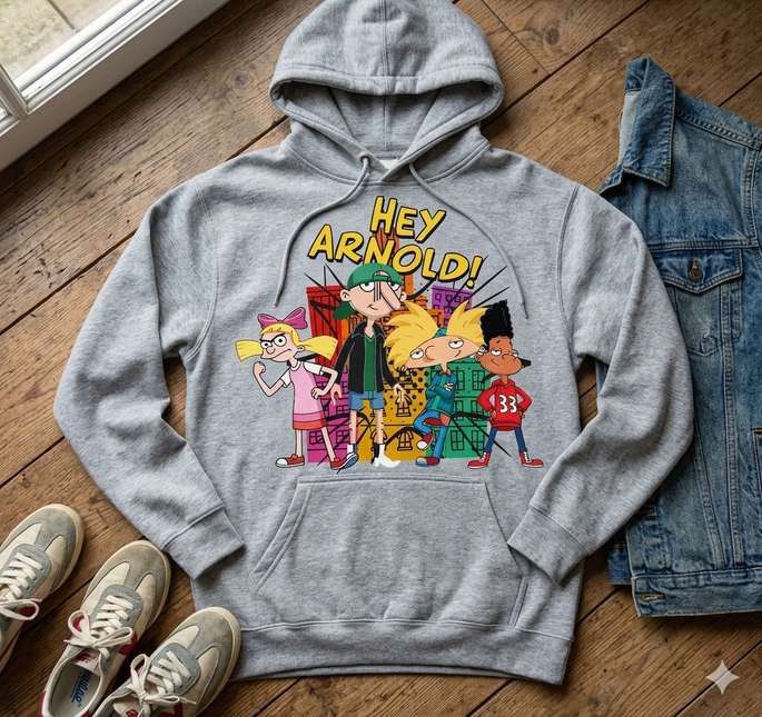 Hey Arnold! — Hoodie pour fans de la série