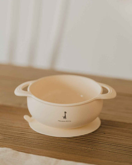Bol en silicone à succion