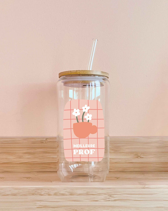 Verre - meilleure prof tasse orange