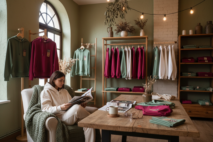 Bannière Le Journal de l'Atelier - Lecture avec hoodies