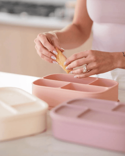 Boîte à lunch bento en silicone - L'atelier 9¾