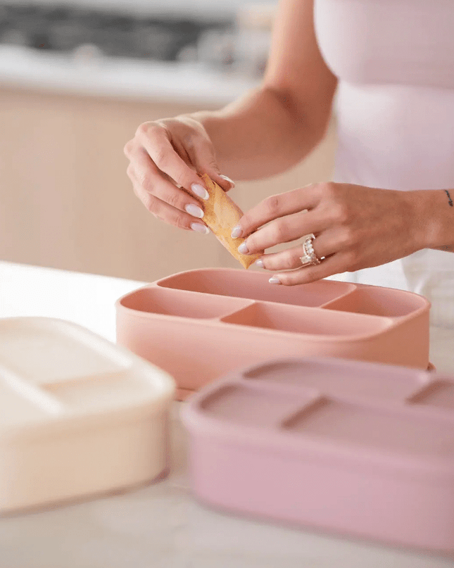 Boîte à lunch bento en silicone - L'atelier 9¾