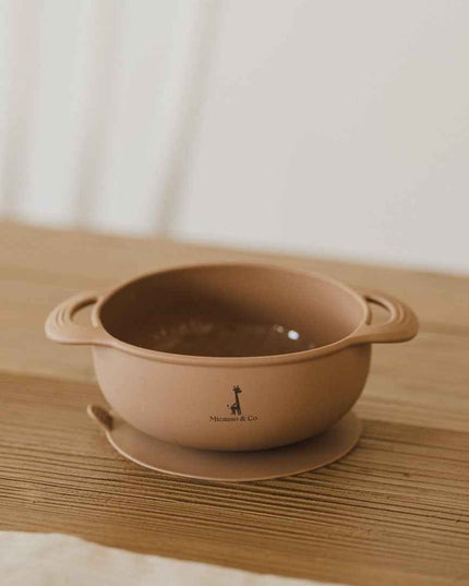 Bol en silicone à succion