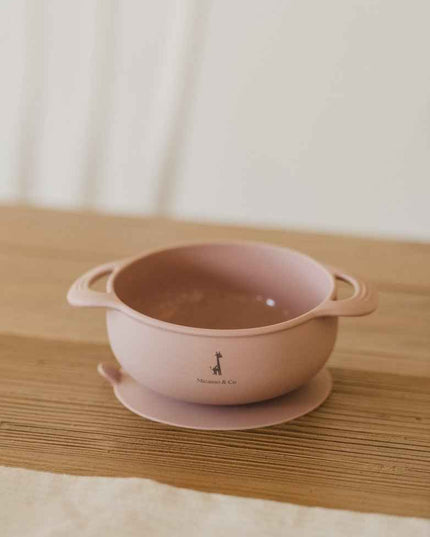 Bol en silicone à succion