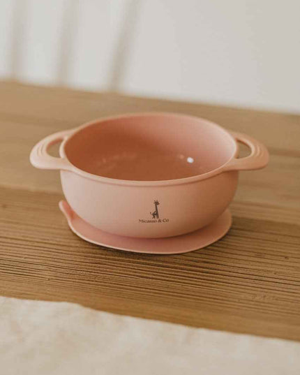 Bol en silicone à succion
