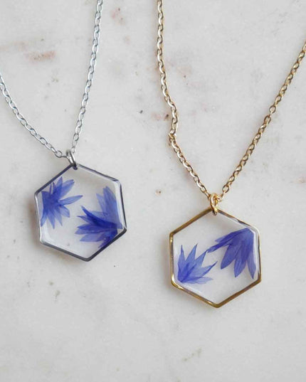 Collier Blu - hexa (moyen)