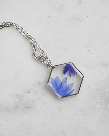 Collier Blu - hexa (moyen)