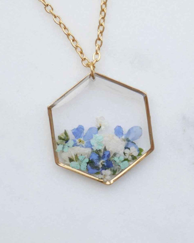 Collier bouquet - hexa (moyen)