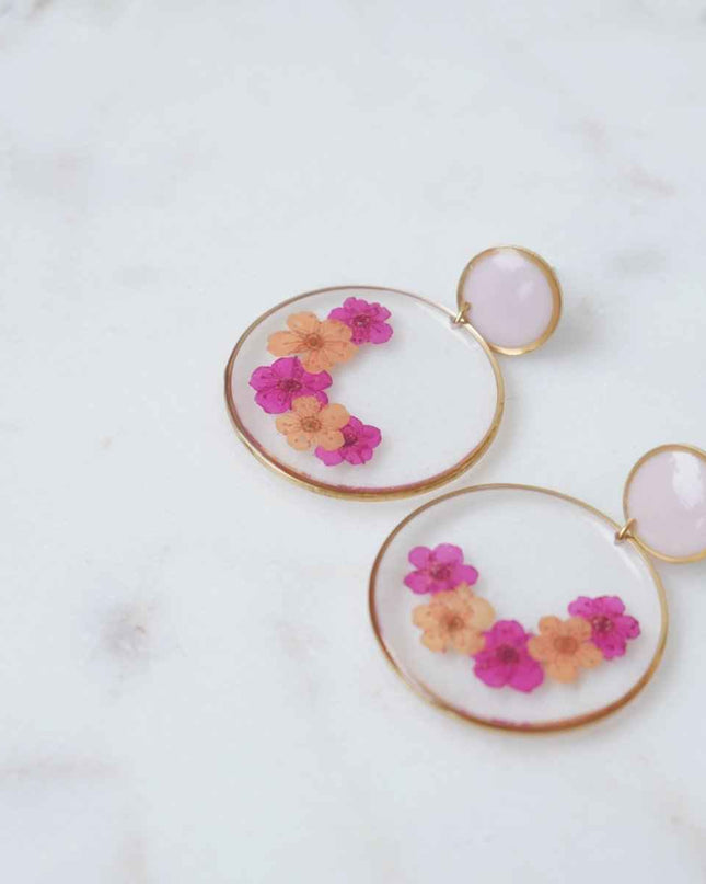 Edition Spéciale - Boucles d'oreilles duo Sofia - rond