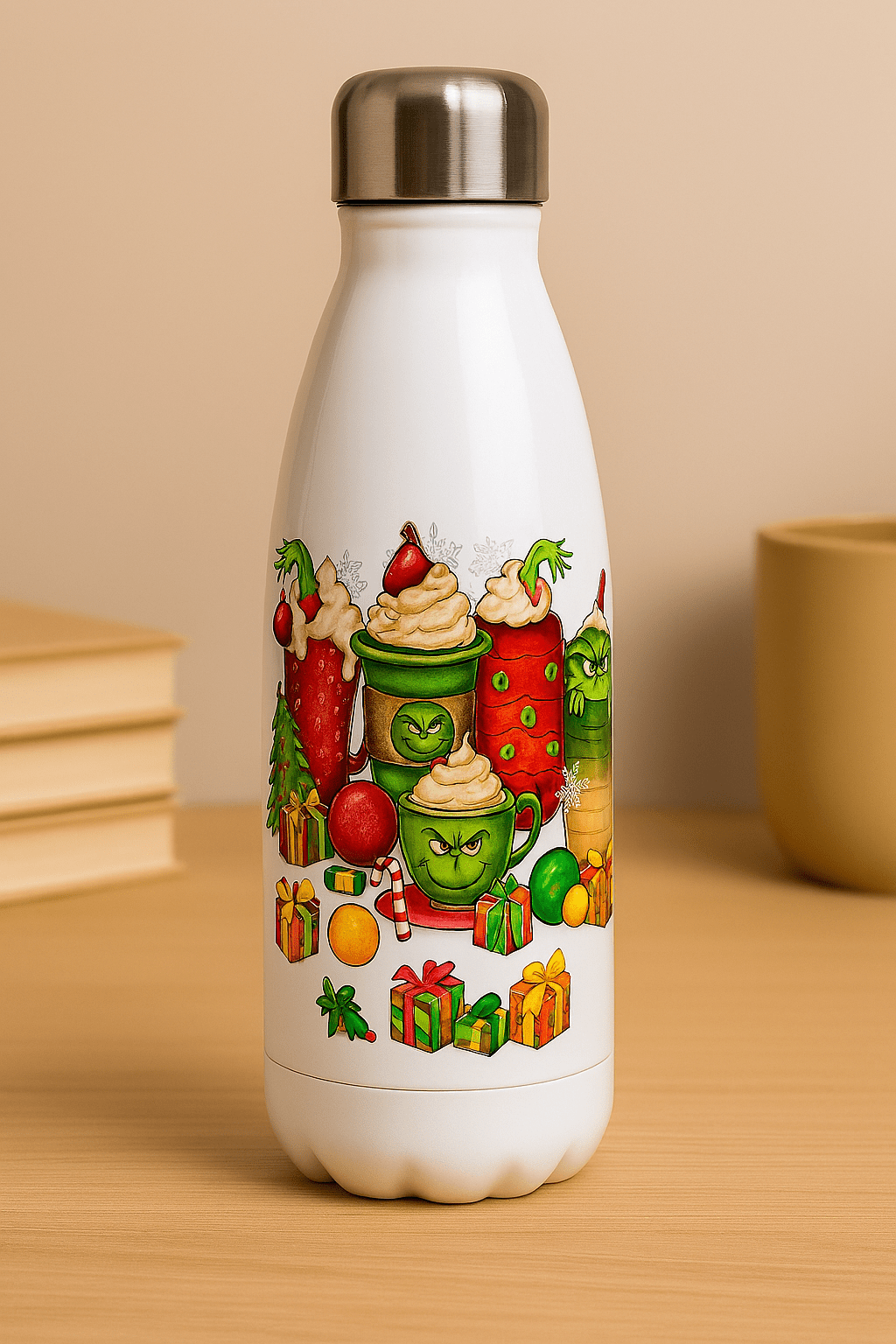 Gourde Festive Grinch - L'Atelier 9 3/4