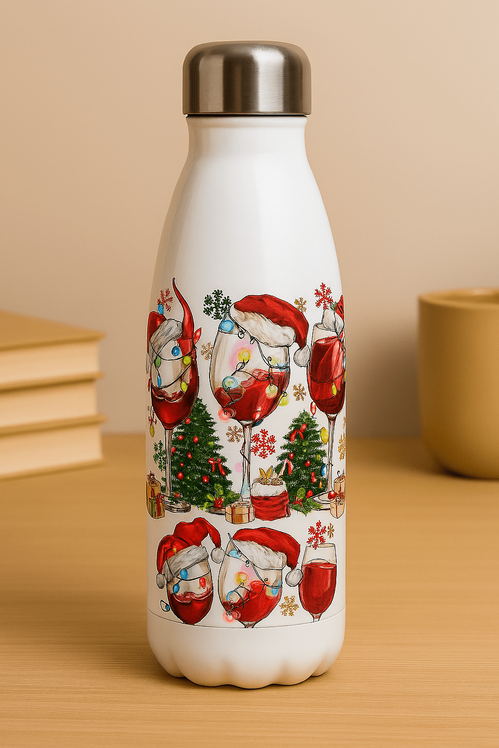 Gourde Noël & Vin - L'Atelier 9 3/4
