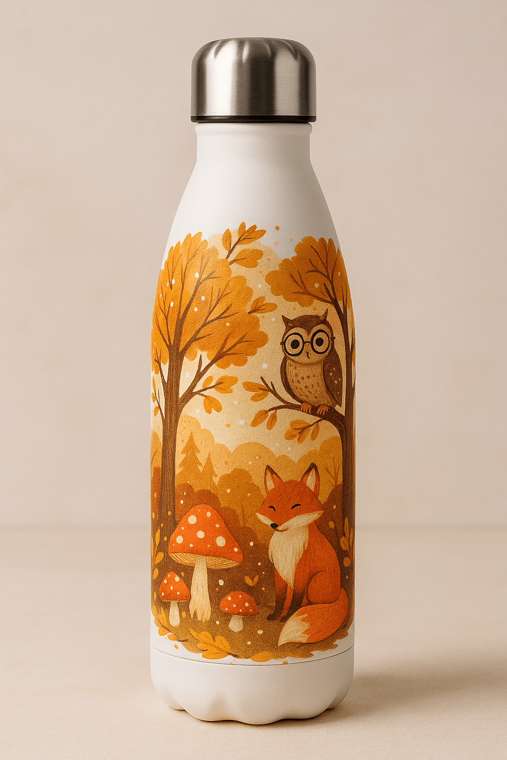 Gourde "Renard & Feuillage enchanté" - L'Atelier 9 3/4