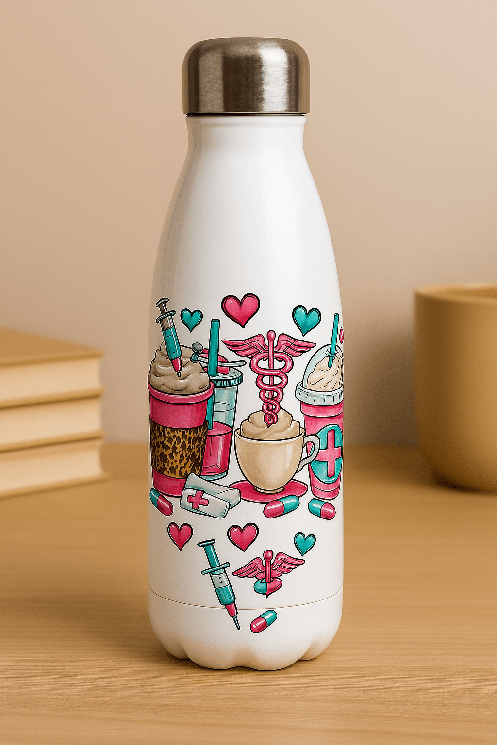 Gourde Santé & Café - L'Atelier 9 3/4