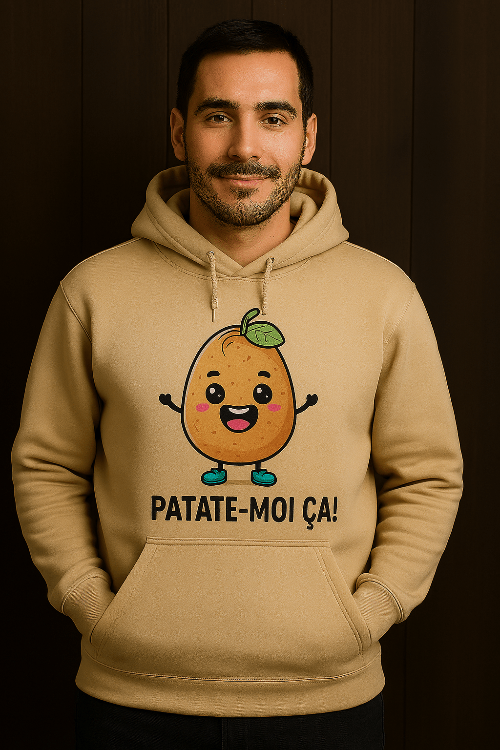 Hoodie "Patate - moi ça!" - L'Atelier 9 3/4