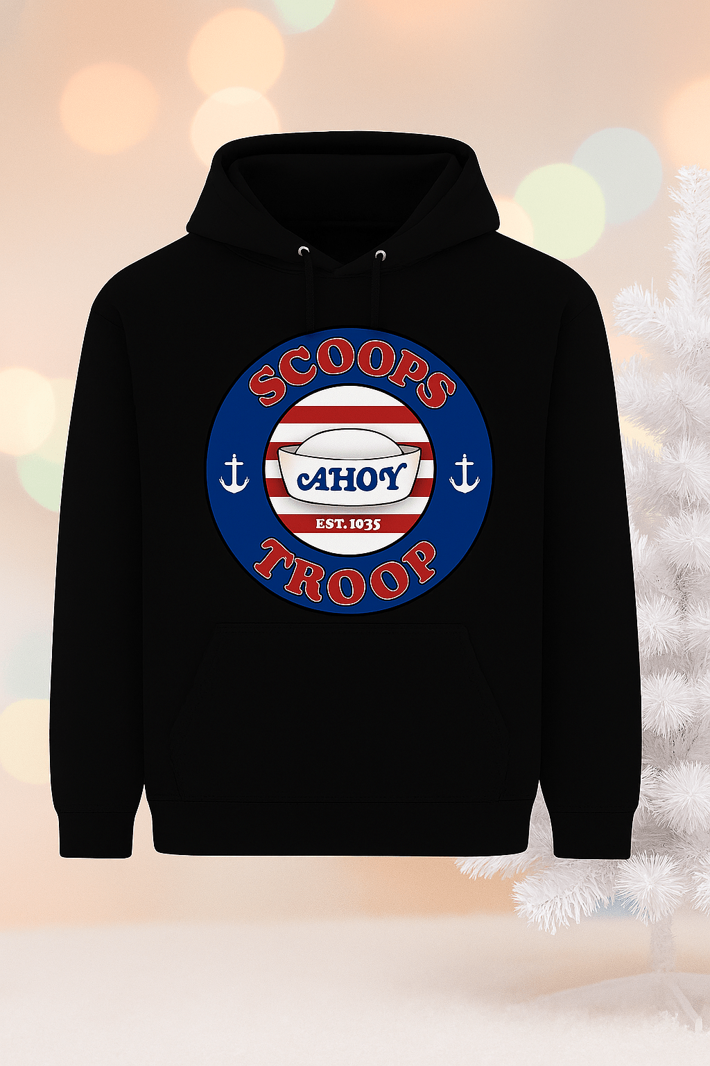 hoodie Scoops Troop Édition Spéciale Stranger Things - L'Atelier 9¾
