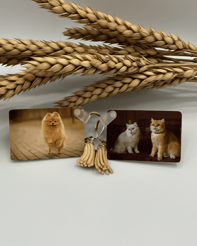Mon cœur à pattes – Porte - clé souvenir unique - L'Atelier 9¾