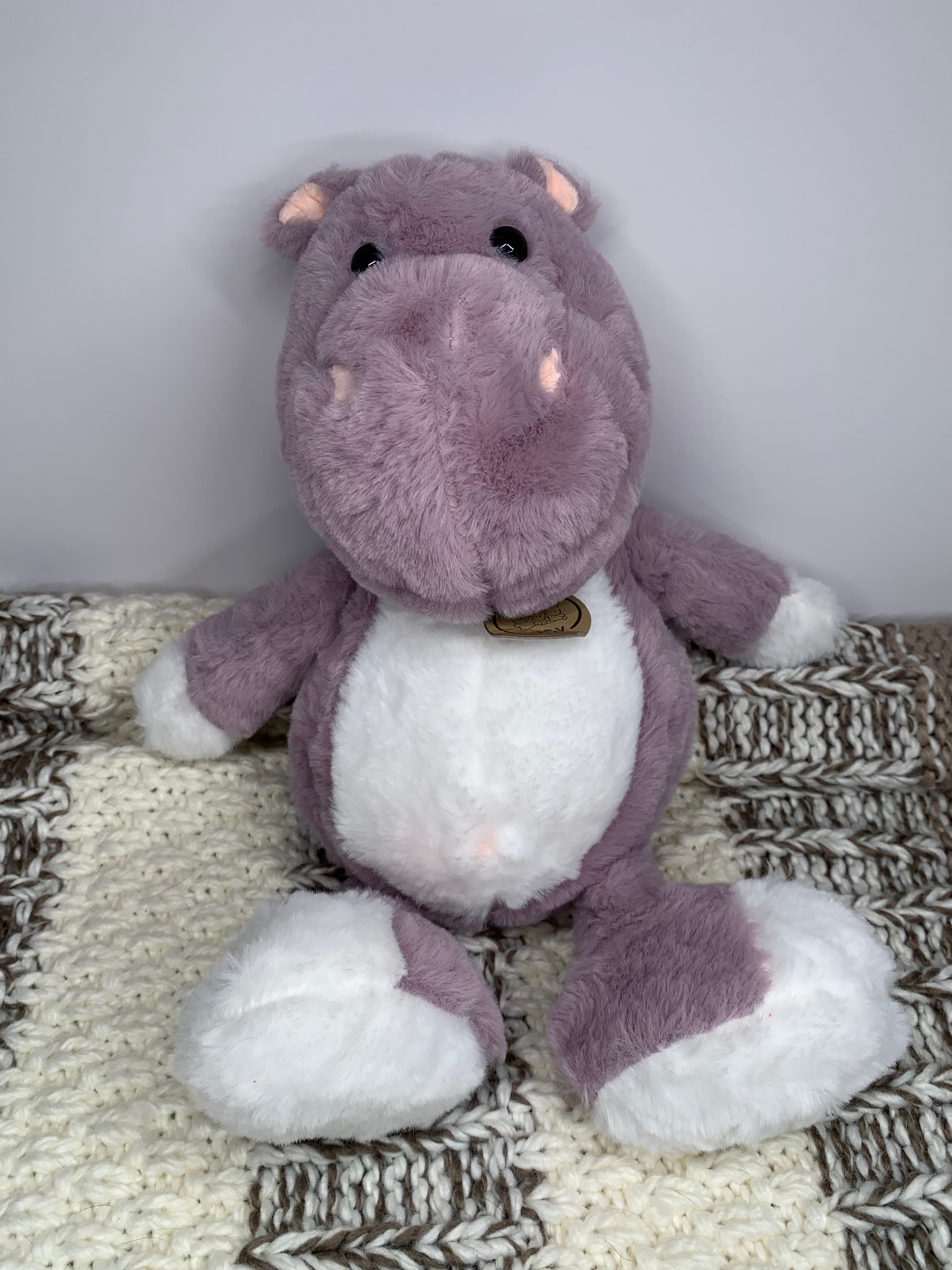 Peluche Hippopotame Personnalisable - Prénom et Design - L'Atelier 9¾