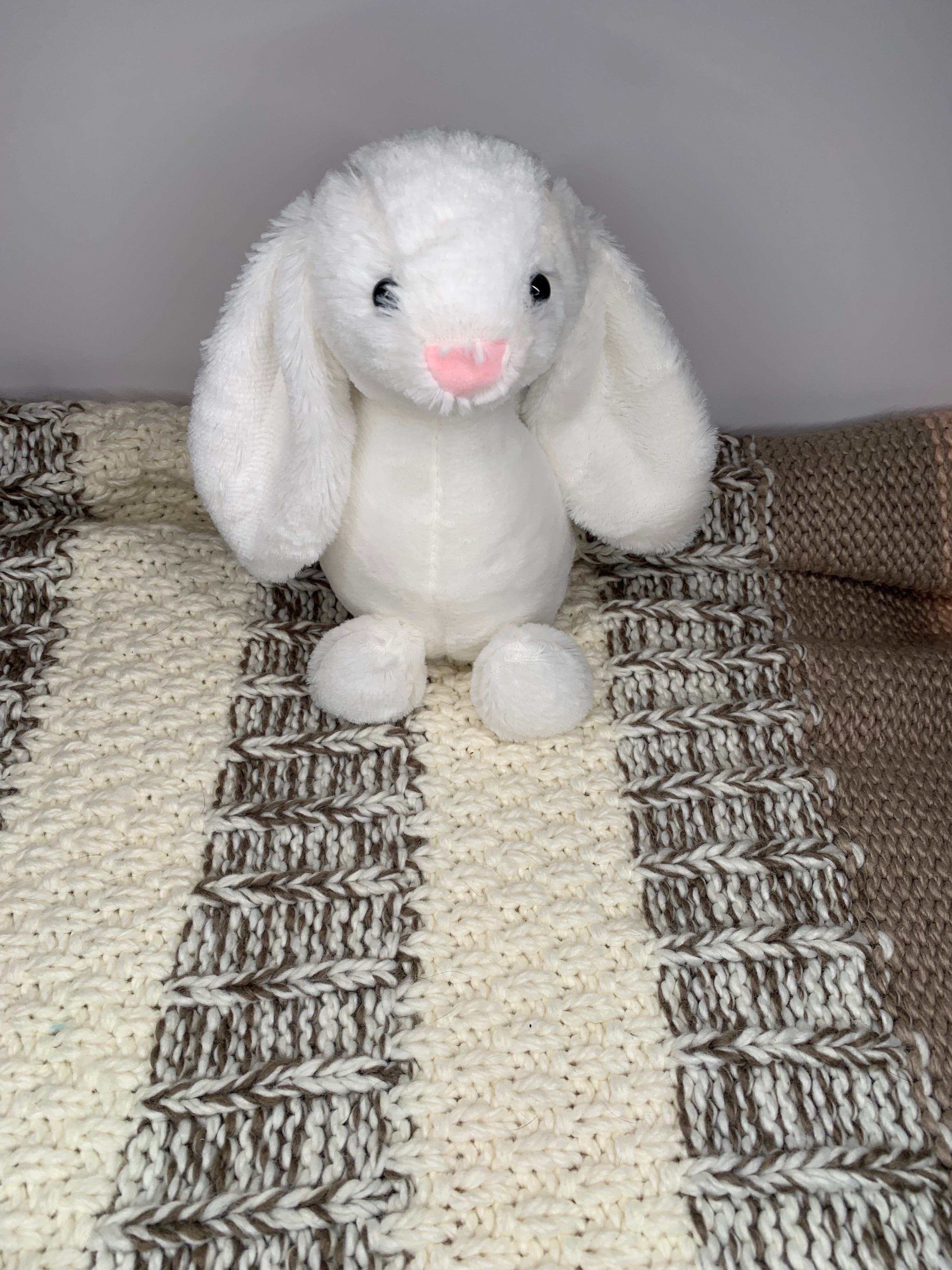 Peluche Lapin Personnalisable - Prénom et Design - L'Atelier 9¾