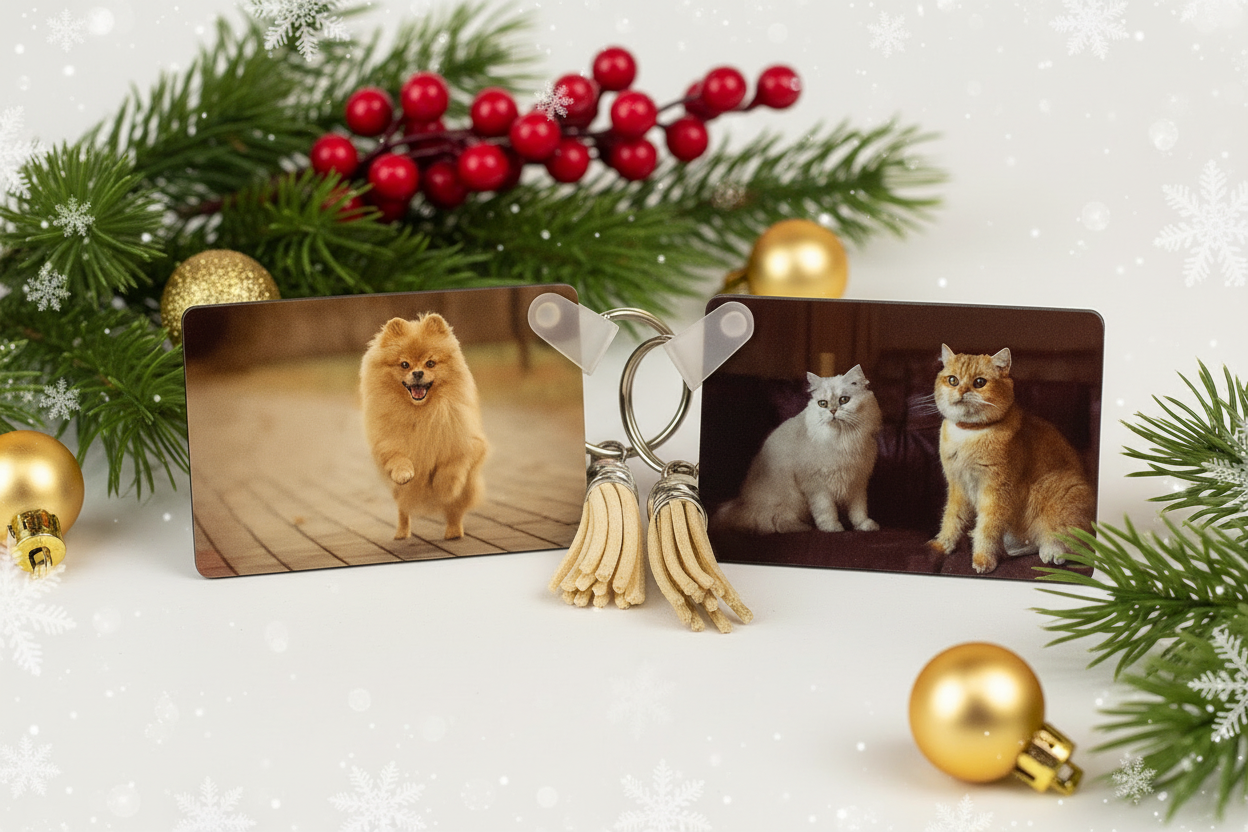 Porte-clés personnalisés - Thème de Noël