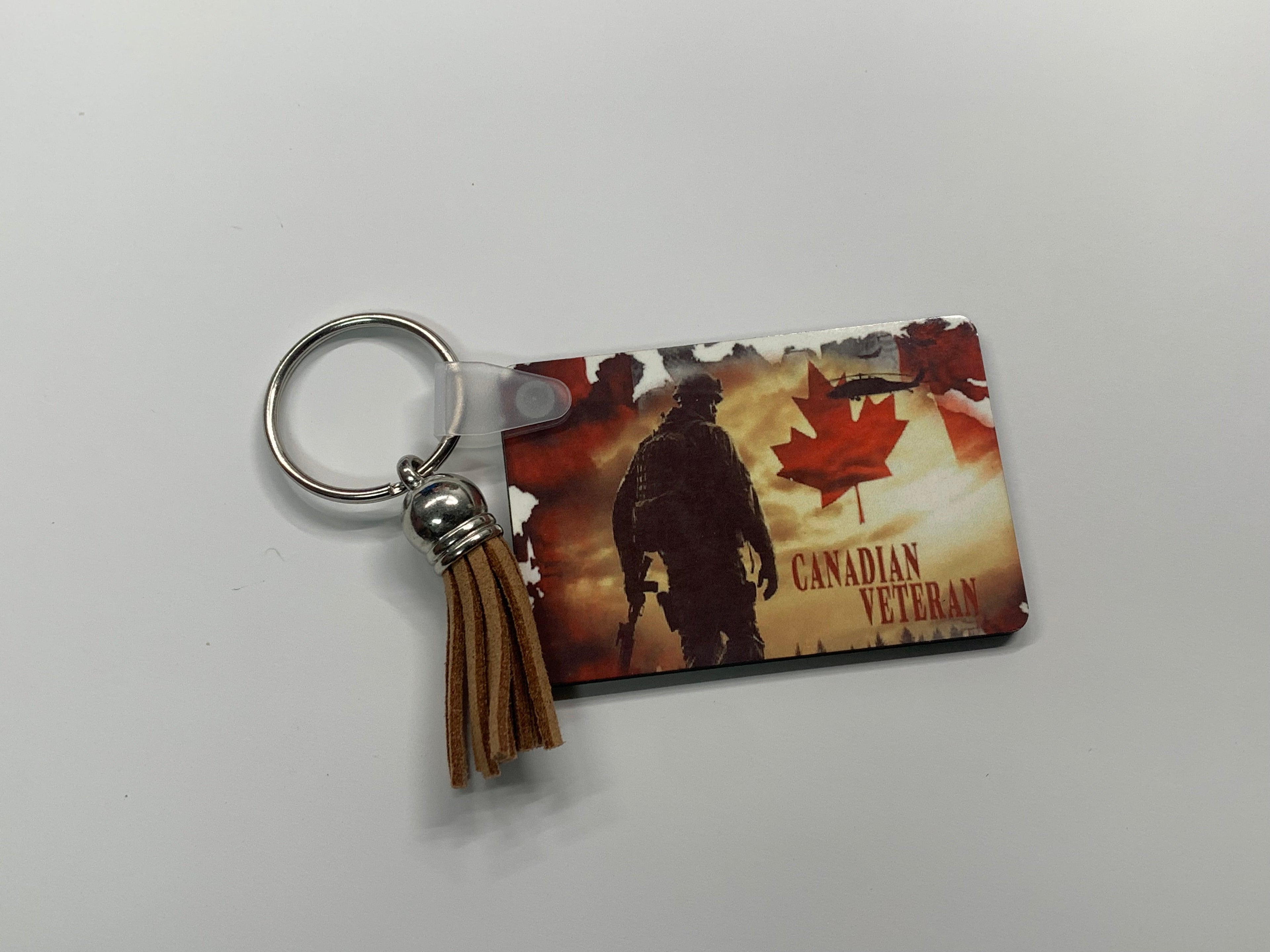 Porte - clé hommage aux vétérans – Personnalisé avec fierté - L'Atelier 9 3/4