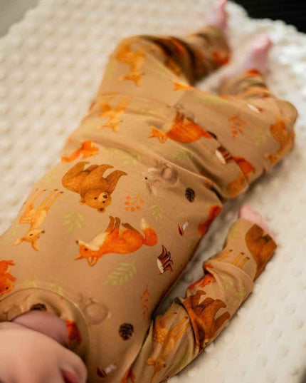 🦊 Pyjama 2 pièces en bambou – Les copains des bois