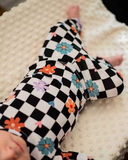 💕Pyjama 2 pièces en bambou – punky bloom