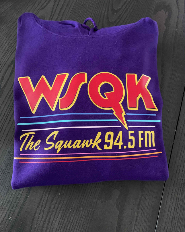 Hoodie Stranger Things WSQK - Édition Hawkins Radio Station - Confort Premium