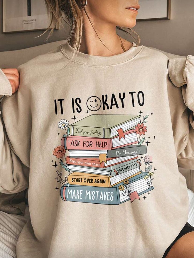 Sweat-shirt “It’s Okay To” - L'Atelier 9¾