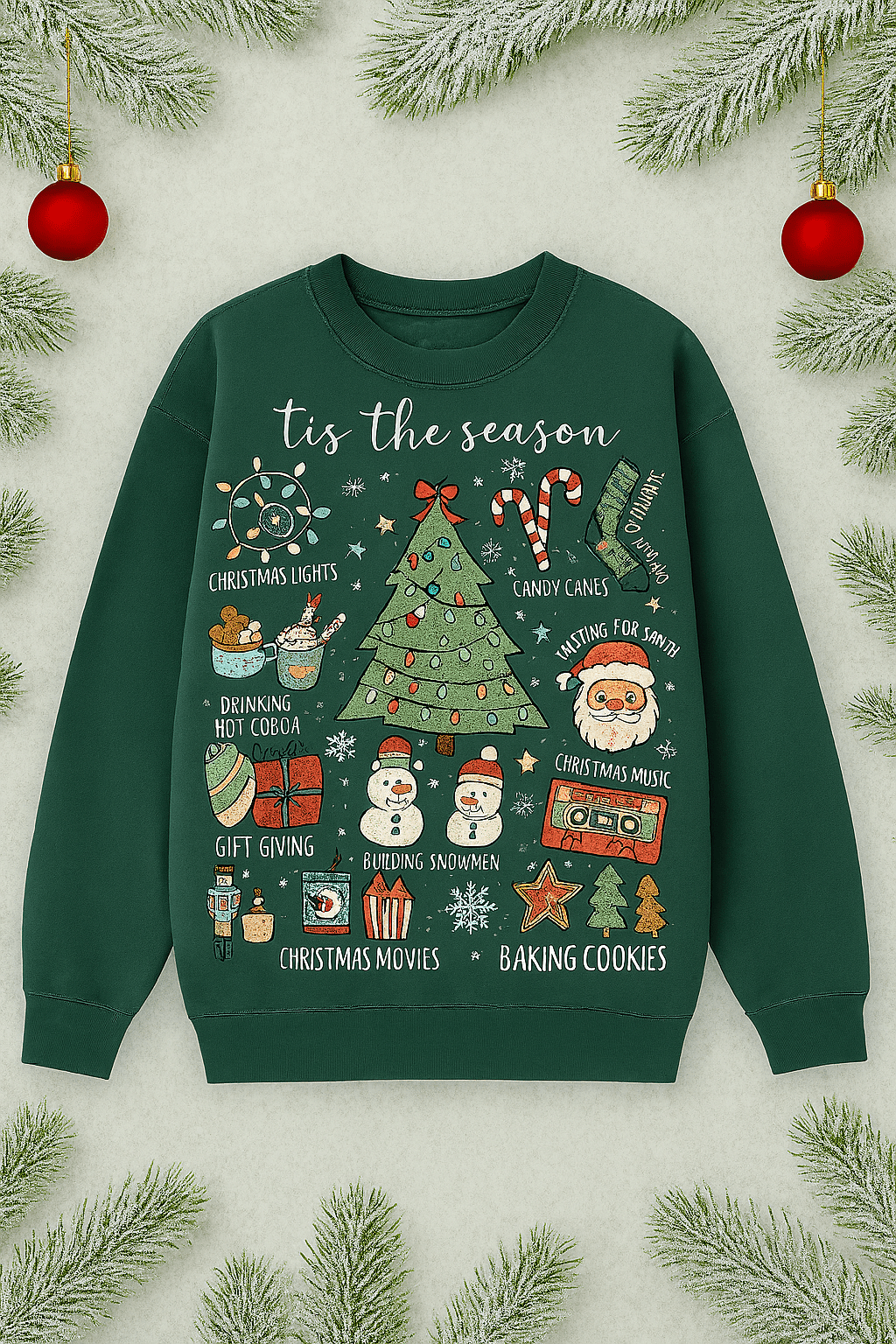 Sweat-shirt “Tis the Season” - L'Atelier 9¾