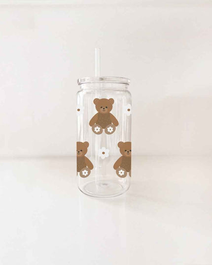 Verre en plastique 16oz - Teddy Bear